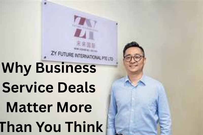 Why Business Service Deals Matter More Than You Think