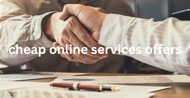 cheap online services offers